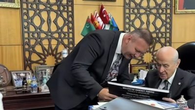 MHP Kocaeli İl Başkanı Enes Emengen, MHP Genel Başkanı Devlet