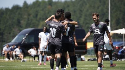 Yeni sezon hazırlıklarını Topuk Yaylası’nda sürdüren Kocaelispor, kampın son hazırlık