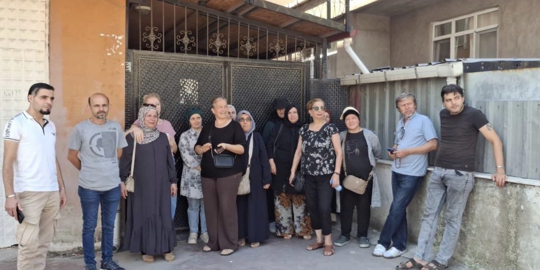 Kocaeli’nin Körfez ilçesinde faaliyet gösteren Global Tekstil’de çalışan işçiler, yaklaşık