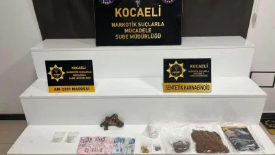Kocaeli’de polis ekiplerinin uyuşturucu madde kullanımı ve ticaretine yönelik düzenlediği