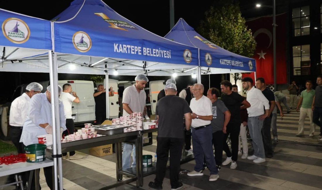 Kartepe’de Mevlid Kandili, camilerde düzenlenen programlar ve belediyenin gerçekleştirdiği helva