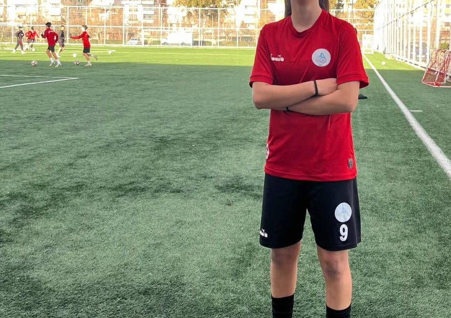  Körfez Gençlerbirliği Spor Kulübü altyapısında yetişen genç futbolcu Zümra