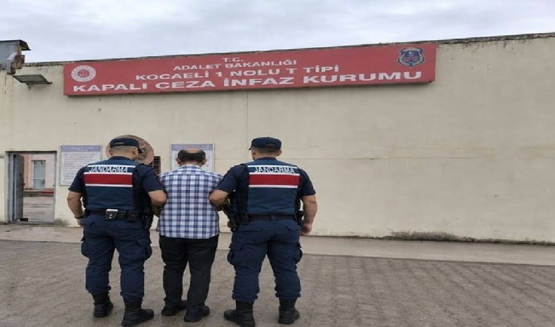 Kocaeli’nin Gebze ilçesinde Jandarma ve JASAT ekiplerinin düzenlediği operasyonda, hakkında