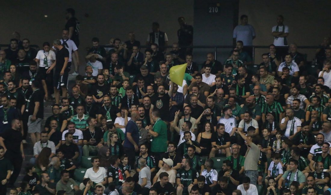 Kocaelispor-Amedspor karşılaşması öncesinde tribünlerde sarı poşet sallanmasıyla ilgili Kocaeli Cumhuriyet