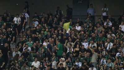 Kocaelispor-Amedspor karşılaşması öncesinde tribünlerde sarı poşet sallanmasıyla ilgili Kocaeli Cumhuriyet