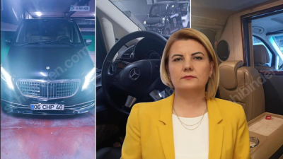 İzmit Belediye Başkanı Fatma Kaplan Hürriyet’in uzun yıllardır kullandığı Mercedes-Benz