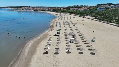 Kandıra’da olumsuz hava ve deniz koşulları nedeniyle 6 sahilde denize
