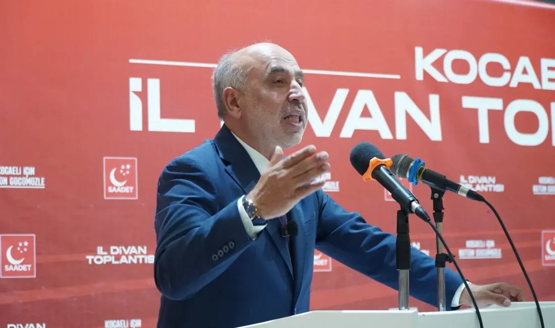 Saadet Partisi Kocaeli İl Başkanı Recep Sarıdoğan, ilçeler arasındaki gelişmişlik