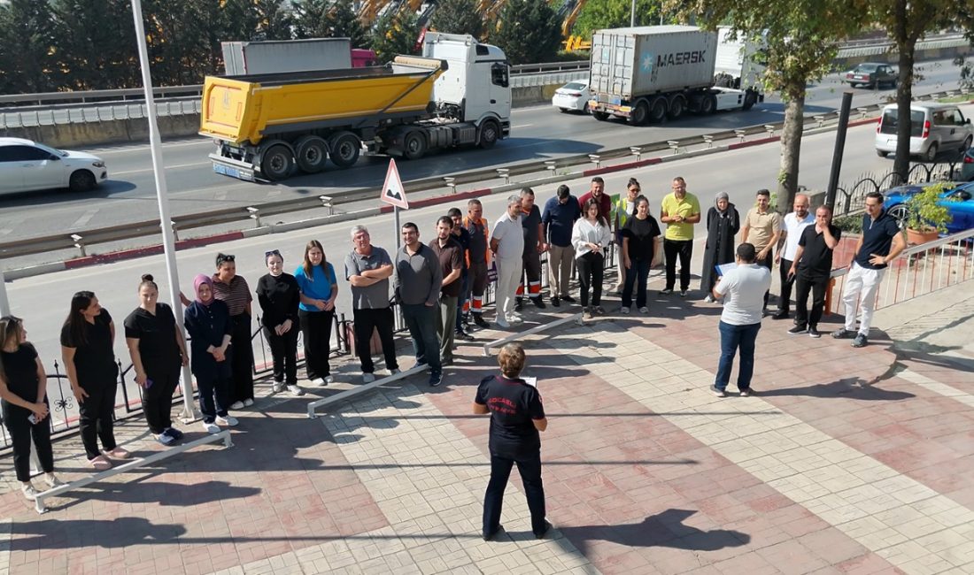 Kocaeli Büyükşehir Belediyesi, olası afet ve acil durumlara hazırlık kapsamında