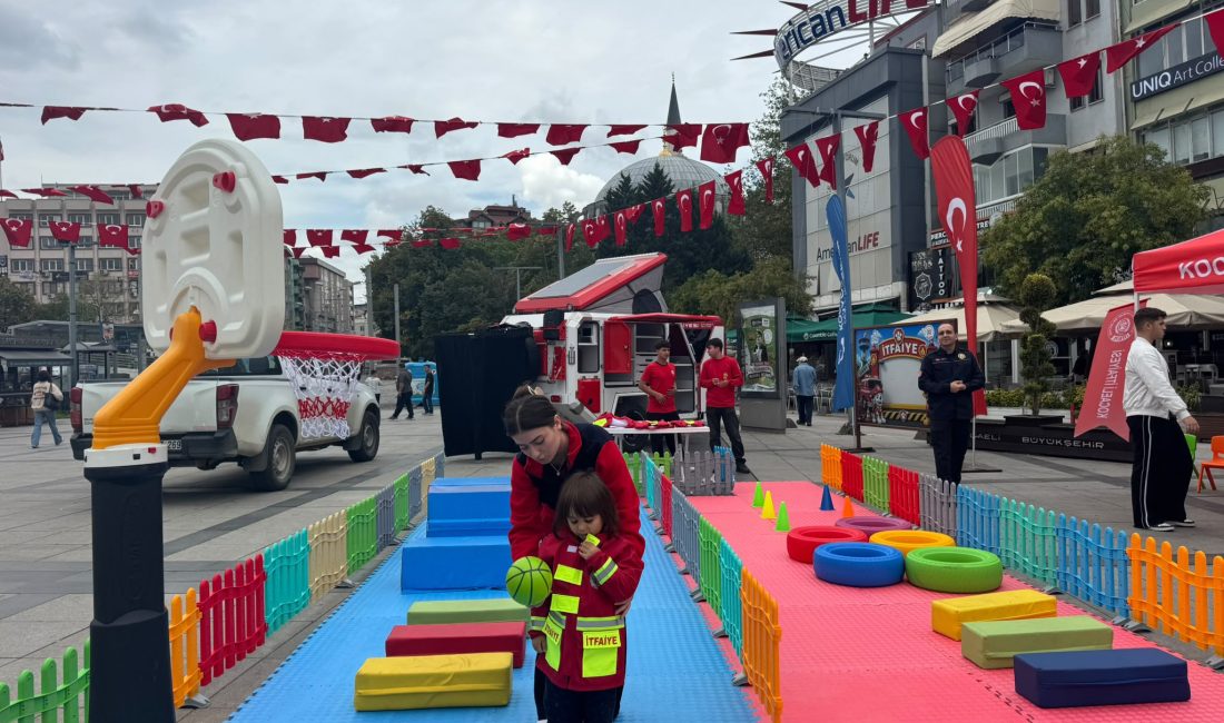 Kocaeli Büyükşehir Belediyesi, İtfaiye Haftası kapsamında İzmit ve Gebze Kent