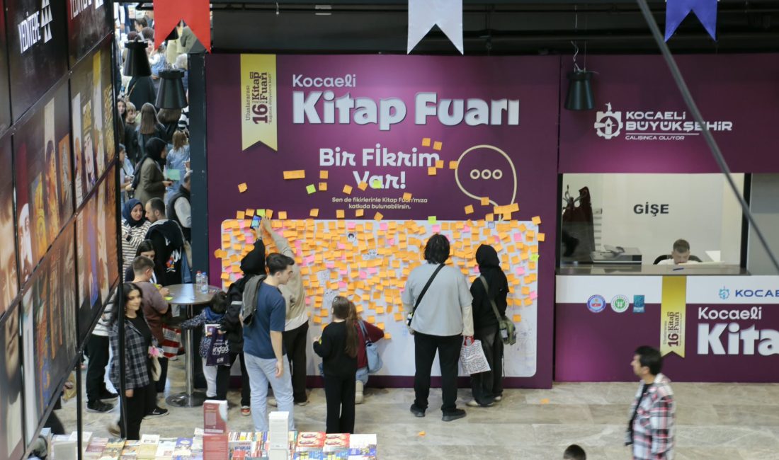 Uluslararası 16. Kocaeli Kitap Fuarı, zengin kitap çeşitliliği ve kültür