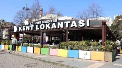 İzmit Belediyesi bünyesinde vatandaşlara hizmet veren Kent Lokantaları ve Halk
