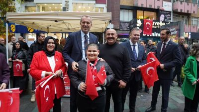 MHP Kocaeli teşkilatları, Cumhuriyet’in 103. yıl dönümü dolayısıyla 12 ilçede